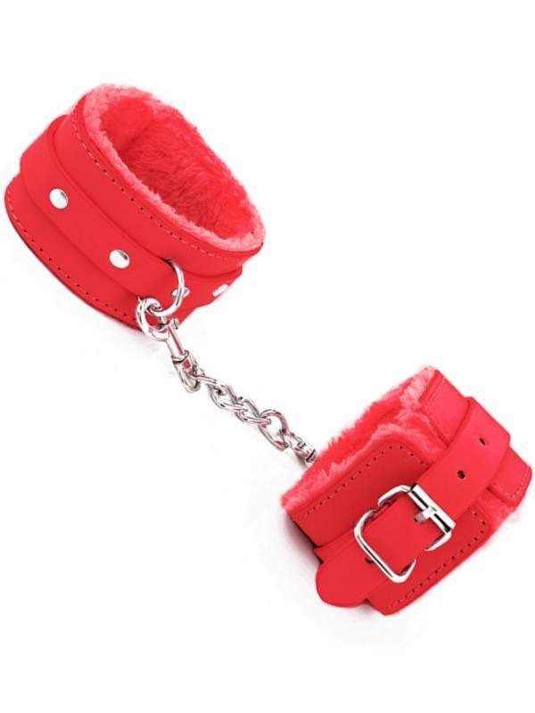 Berlin Baby Faux Fur Lined Hand Cuffs - Passionzone Adult Store