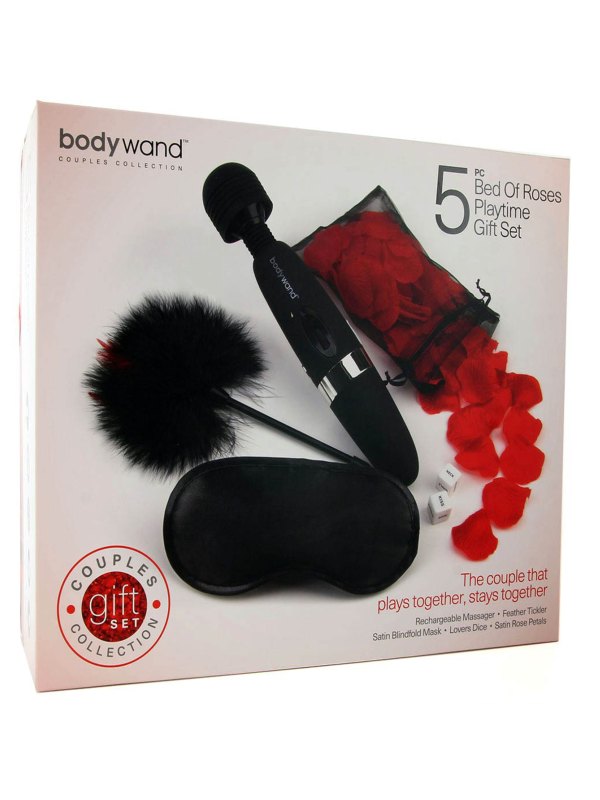 Bodywand Bed Of Roses Playtime 5 Piece Gift Set - Passionzone Adult Store