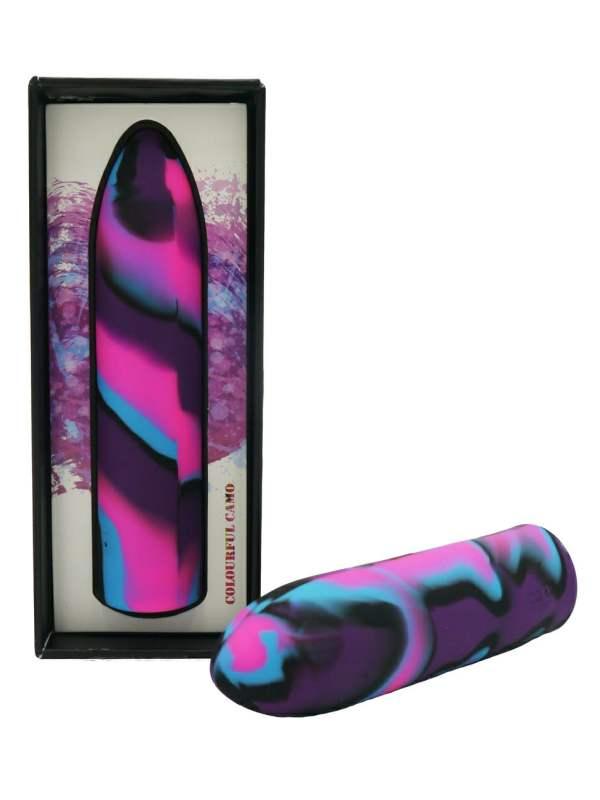 Colourful Camo Tracer Bullet - Passionzone Adult Store
