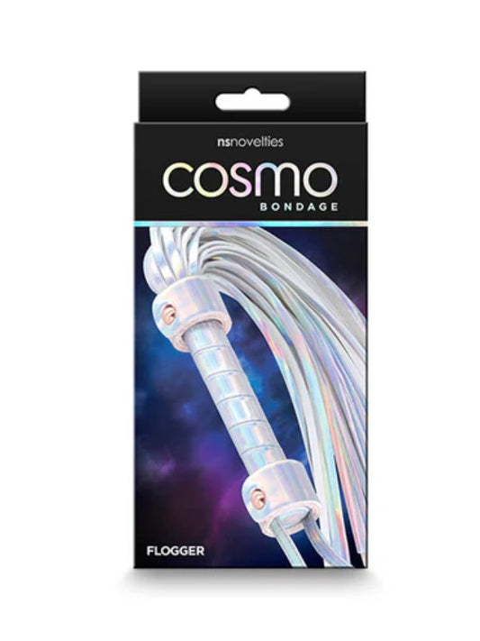 Cosmo Bondage Collection Holographic Flogger - Passionzone Adult Store