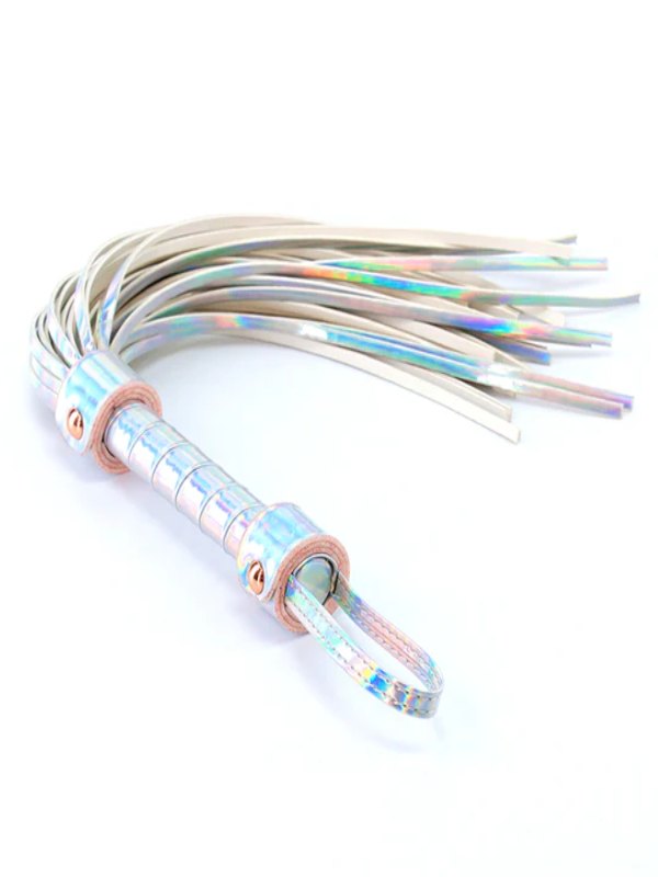 Cosmo Bondage Collection Holographic Flogger - Passionzone Adult Store