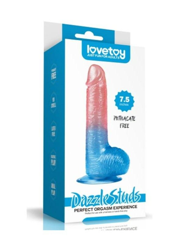 Dazzle Studs 7.5" Dildo - Passionzone Adult Store