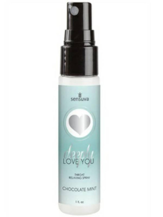 Deeply Love You Throat Relaxing Spray Choc Mint - Passionzone Adult Store
