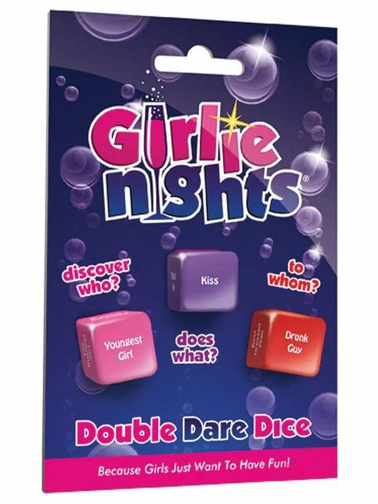 Girlie Nights Double Dare Dice Game - Passionzone Adult Store