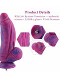 Hismith Blue Monster 9.5" Dildo - Passionzone Adult Store