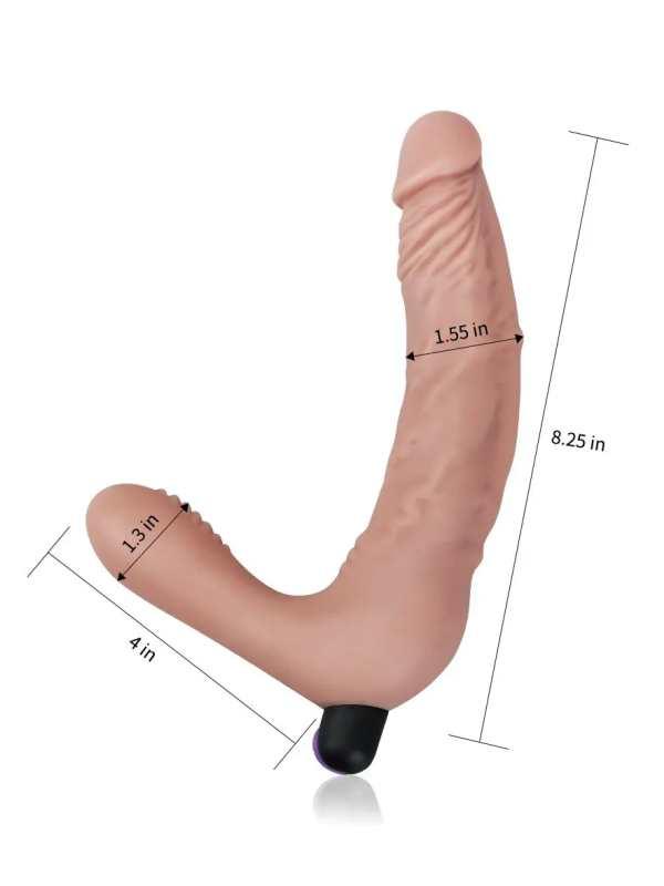 Ijoy Rechargeable Strapless Strap-On - Passionzone Adult Store