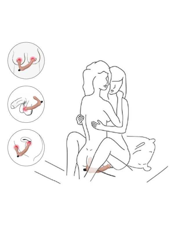 Ijoy Rechargeable Strapless Strap-On - Passionzone Adult Store