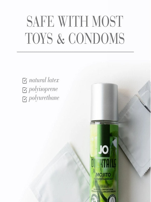Jo Cocktails Mojito Flavoured Lubricant 60ml - Passionzone Adult Store