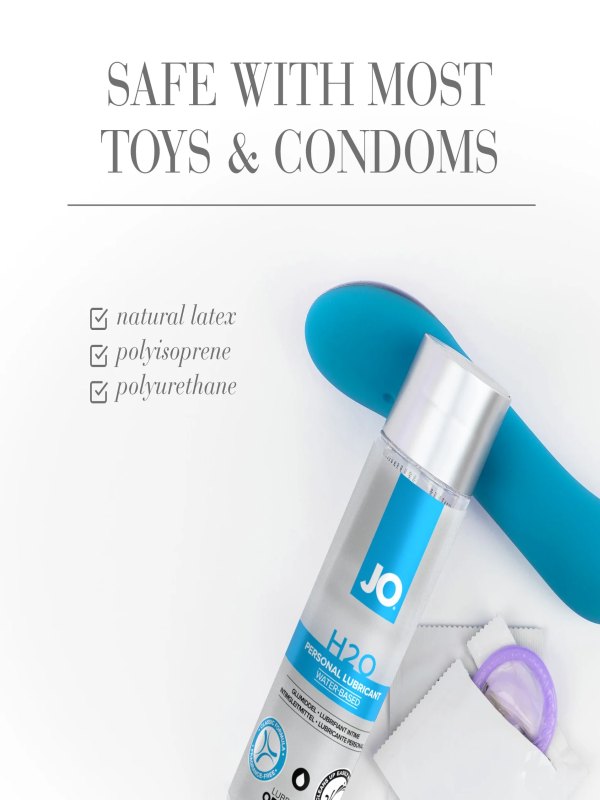 Jo H20 Original Water Based Lubricant 120ml - Passionzone Adult Store