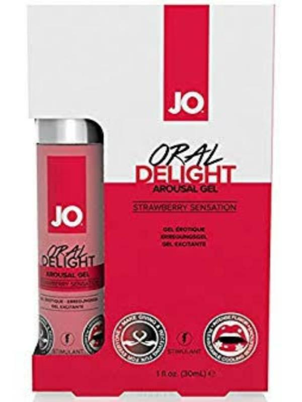 Jo Oral Delight Strawberry 30ml - Passionzone Adult Store