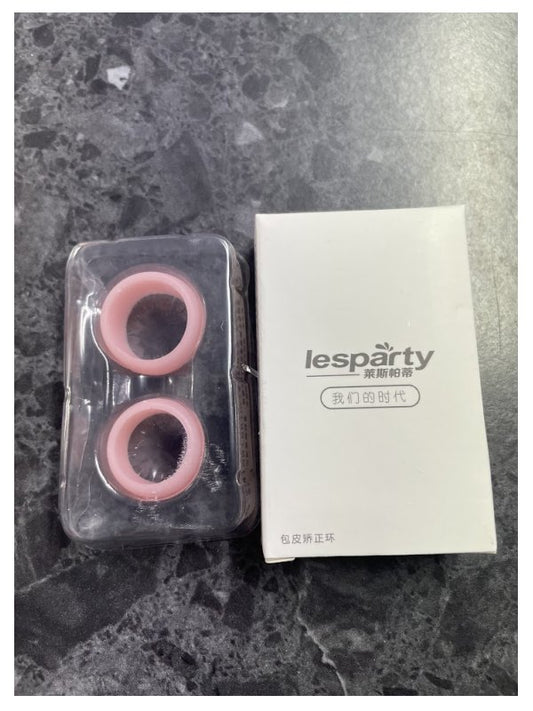 Lesparty Foreskin Correction Penis Ring Set - Passionzone Adult Store