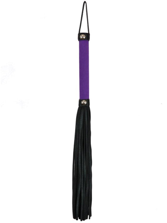 Love In Leather Faux Leather 38cm Flogger - Passionzone Adult Store