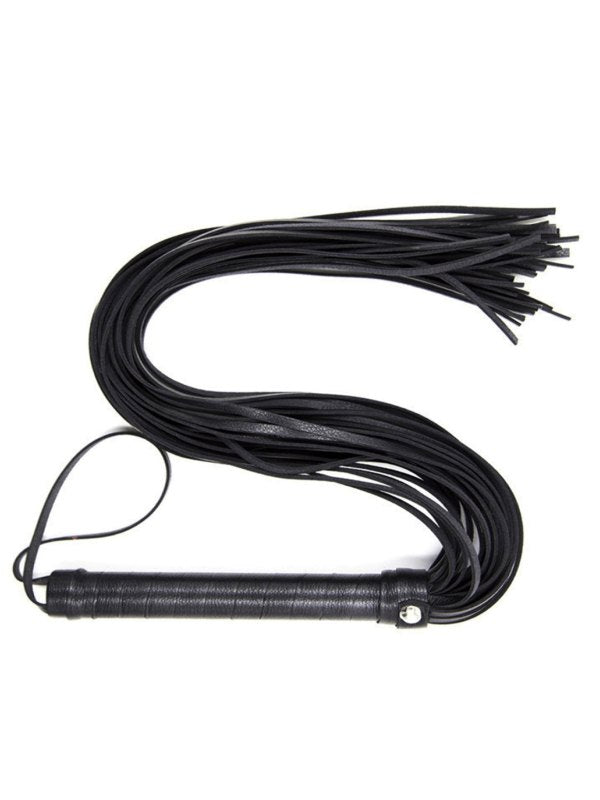 Love In Leather Faux Leather 63cm Flogger - Passionzone Adult Store
