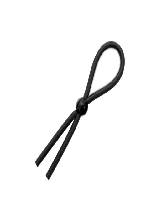 Love In Leather Silicone Cock Lasso Hollow - Passionzone Adult Store