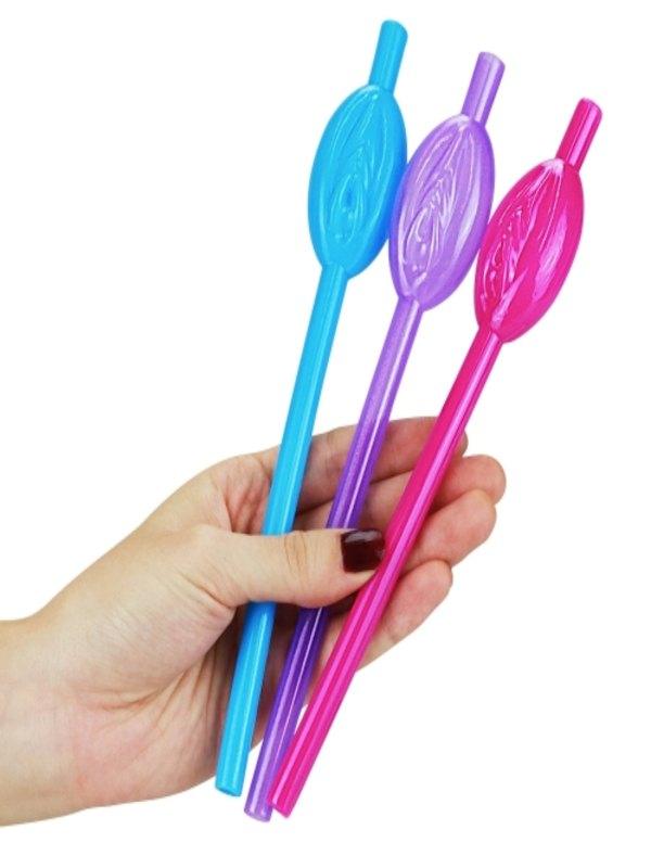 Lovetoy Pussy Straws Original 9 Pack - Passionzone Adult Store