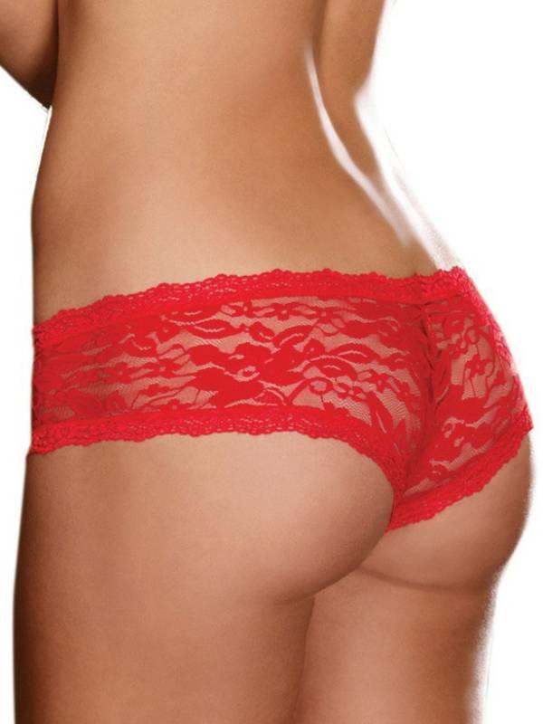 Low Rise Lace Booty Shorts - Passionzone Adult Store