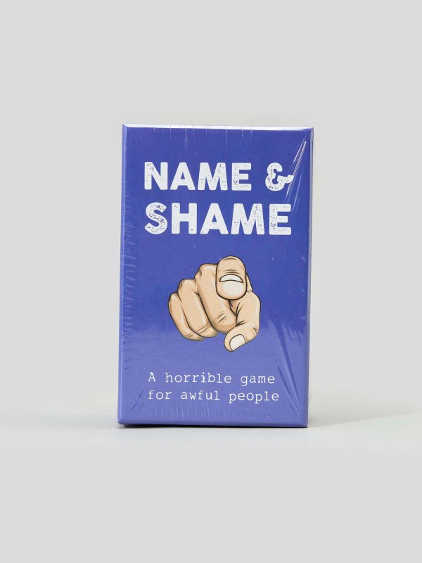 Name & Shame Card Game - Passionzone Adult Store