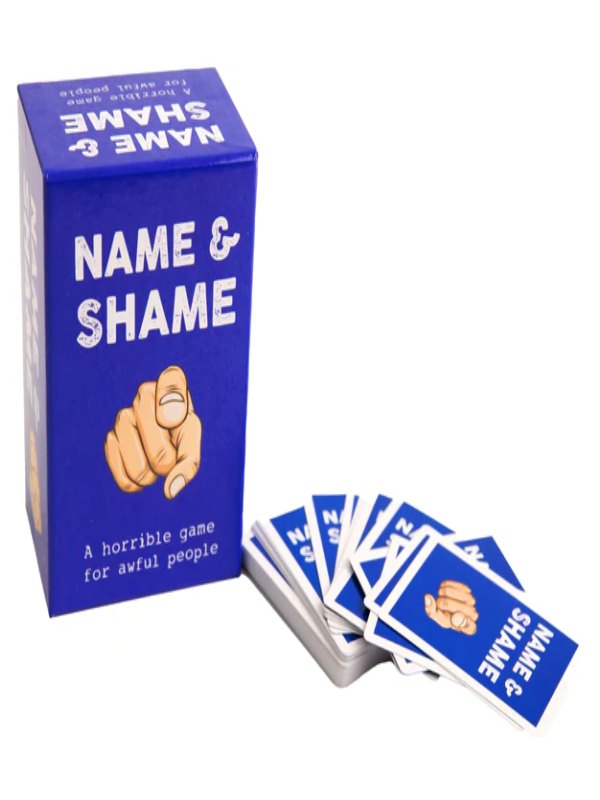 Name & Shame Card Game - Passionzone Adult Store