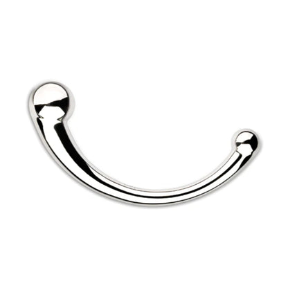 Side view showing curved dual-ended wand design 