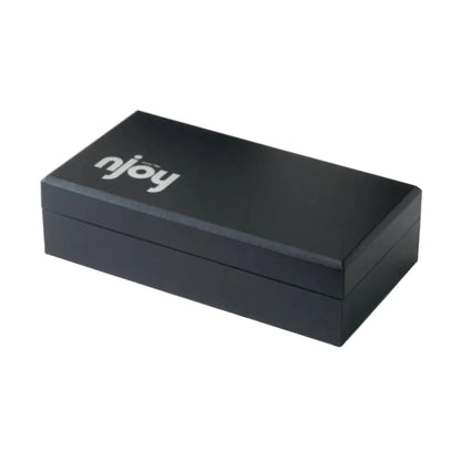 Closed njoy presentation box for storage and gifting 