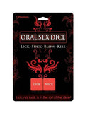 Oral Sex Dice Red - Passionzone Adult Store