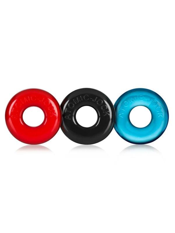 Oxballs Ringer 3 Pack Multi Colour - Passionzone Adult Store