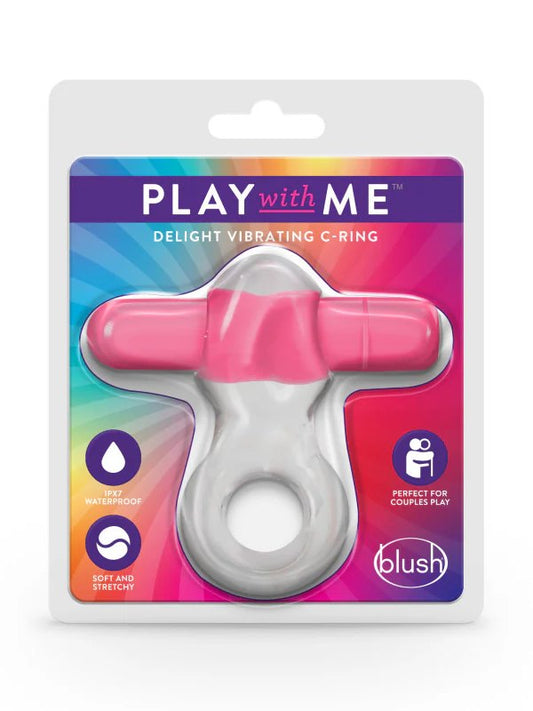 Play With Me Delight Vibrating Cock Ring - Passionzone Adult Store