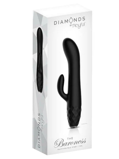 Playful The Baroness Rabbit Black - Passionzone Adult Store