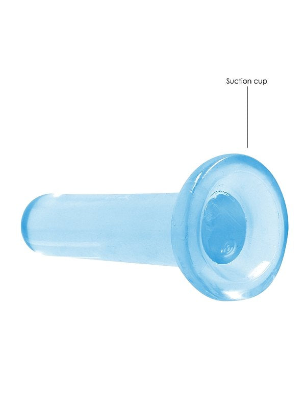 Real Rock 5" Non Realistic Straight Dildo Blue - Passionzone Adult Store
