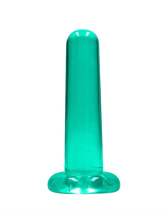 Real Rock 5" Non Realistic Straight Dildo Turquoise - Passionzone Adult Store