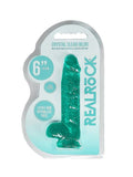 Real Rock 6" Dildo Turquoise - Passionzone Adult Store