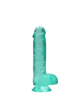 Real Rock 6" Dildo Turquoise - Passionzone Adult Store