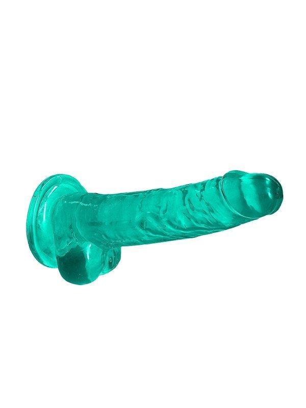 Real Rock 7" Dildo Turquoise - Passionzone Adult Store