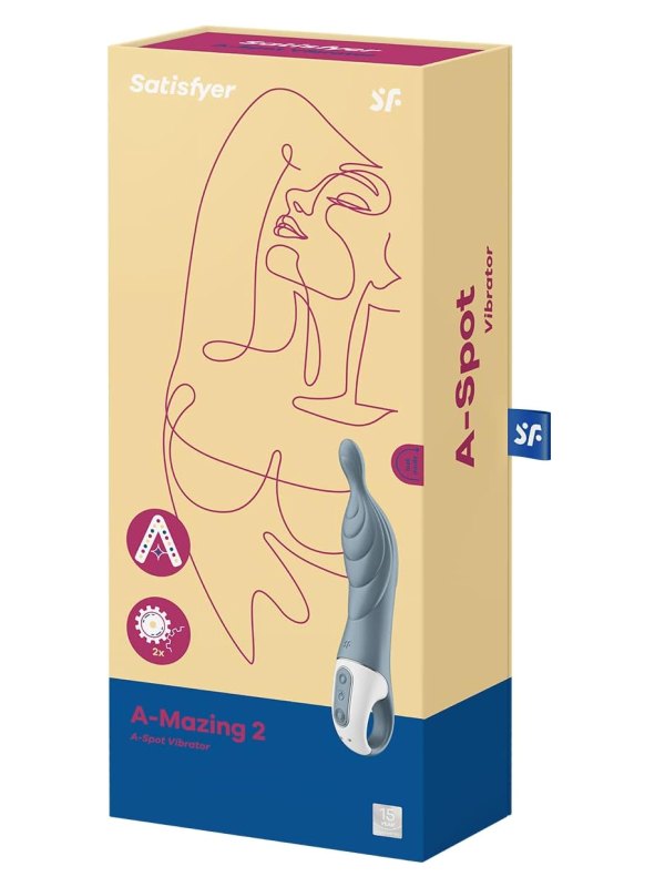 Satisfyer A-Mazing 2 Grey - Passionzone Adult Store