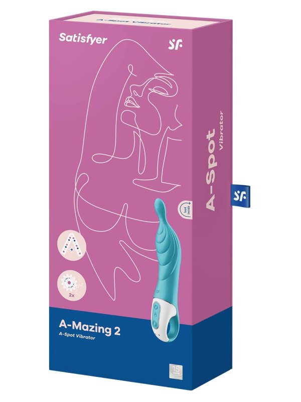 Satisfyer A-Mazing 2 Turquoise - Passionzone Adult Store