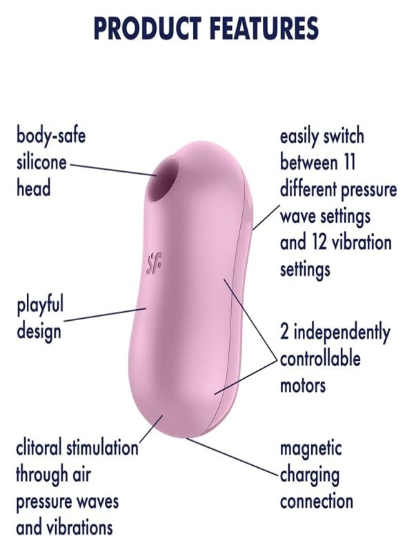 Satisfyer Cotton Candy Lilac - Passionzone Adult Store
