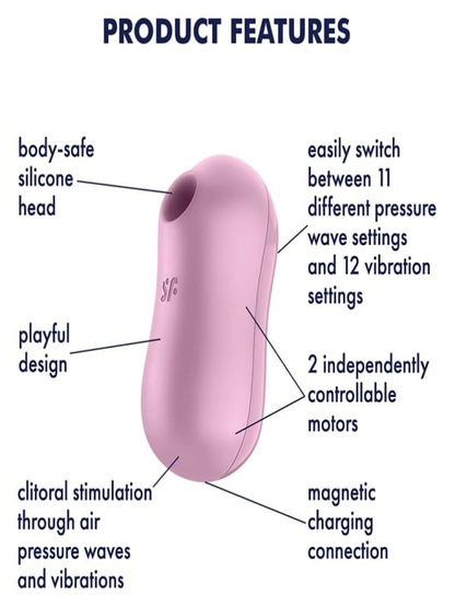 Satisfyer Cotton Candy Lilac - Passionzone Adult Store