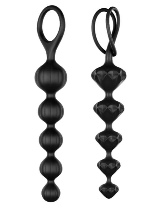 Satisfyer Love Beads 2 Pack Black - Passionzone Adult Store