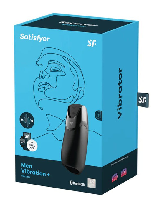 Satisfyer Men Vibration+ App Masturbator - Passionzone Adult Store