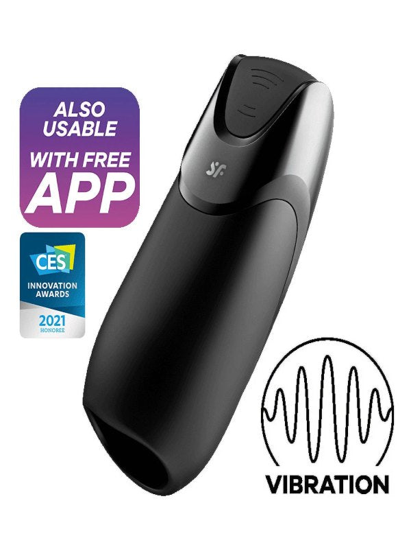 Satisfyer Men Vibration+ App Masturbator - Passionzone Adult Store