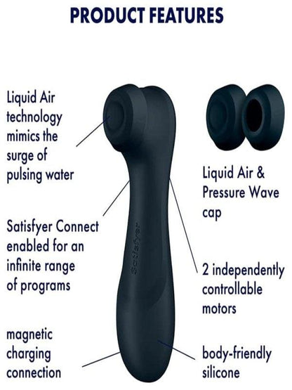 Satisfyer Pro 2 Gen 3 Connect App Black - Passionzone Adult Store