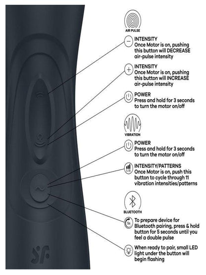 Satisfyer Pro 2 Gen 3 Connect App Black - Passionzone Adult Store