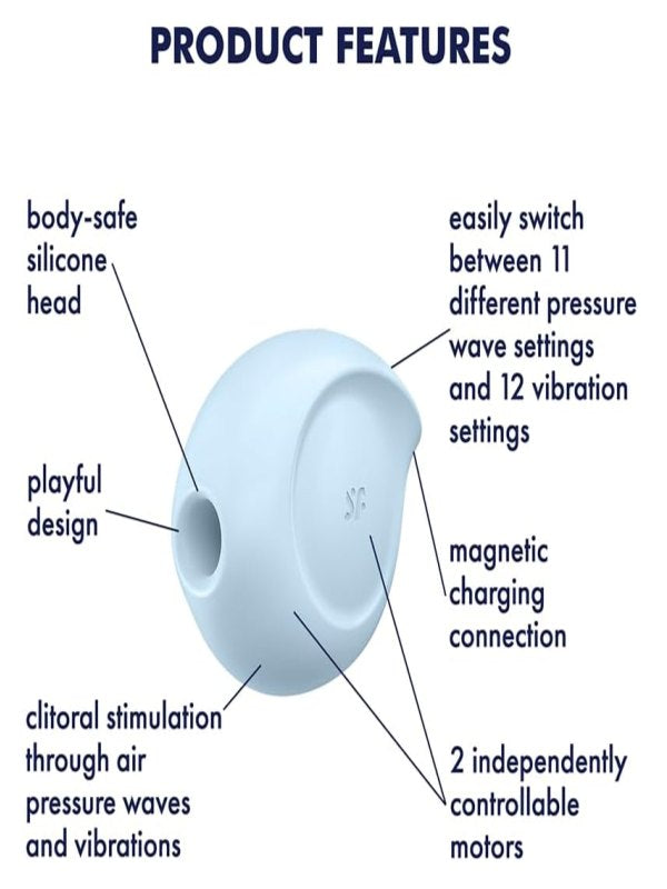 Satisfyer Sugar Rush Blue - Passionzone Adult Store