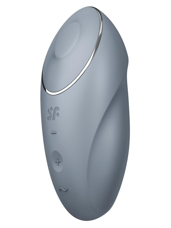 Satisfyer Tap & Climax 1 Grey - Passionzone Adult Store