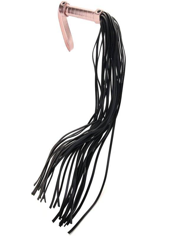 Sex & Mischief Brat Flogger Rose Gold/Black - Passionzone Adult Store