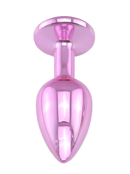 Steel Anal Plug Pink Medium - Passionzone Adult Store