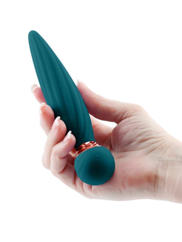 Sugar Pop Twist Bendable Vibrator Teal - Passionzone Adult Store