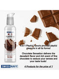 Swiss Navy 4 In 1 Playful Flavours Chocolate Sensation - Passionzone Adult Store