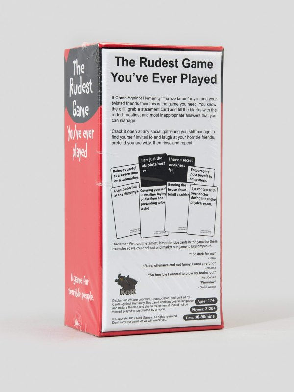 The Rudest Game You've Ever Played - Passionzone Adult Store