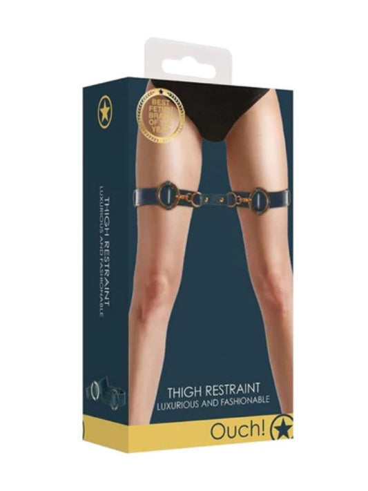 Thigh Cuffs Velvet Green - Passionzone Adult Store